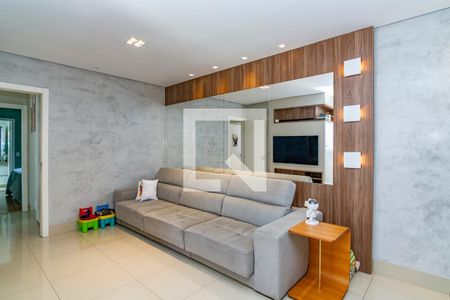 Sala de apartamento à venda com 3 quartos, 96m² em Santo Antônio, Belo Horizonte
