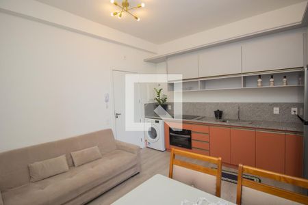 Sala e Cozinha de apartamento para alugar com 1 quarto, 31m² em Beatriz, Contagem