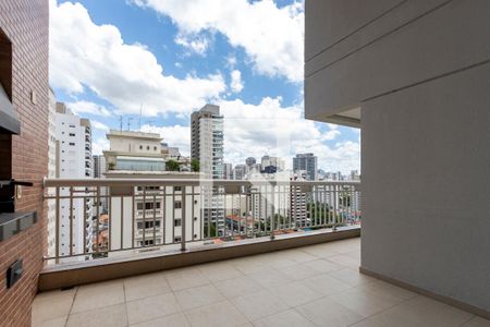 Varanda de apartamento para alugar com 3 quartos, 134m² em Vila Cordeiro, São Paulo