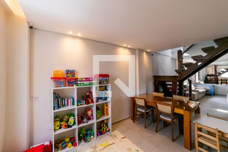 Sala de Jantar de apartamento à venda com 4 quartos, 155m² em Santo Antônio, Belo Horizonte