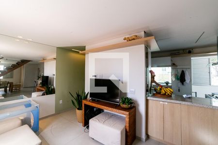 Sala de apartamento à venda com 4 quartos, 155m² em Santo Antônio, Belo Horizonte