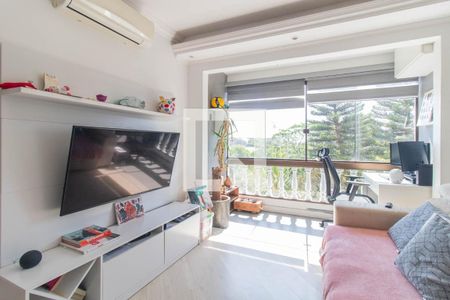 Sala de apartamento à venda com 2 quartos, 75m² em Cristal, Porto Alegre