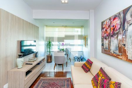 Sala de apartamento à venda com 3 quartos, 97m² em São Pedro, Belo Horizonte
