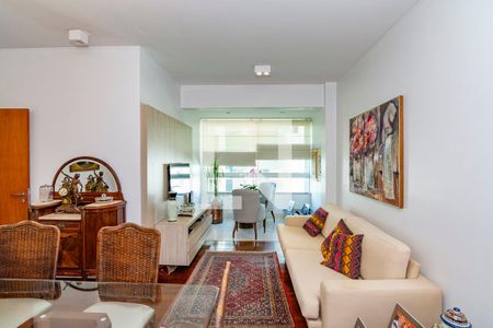 Sala de apartamento à venda com 3 quartos, 97m² em São Pedro, Belo Horizonte