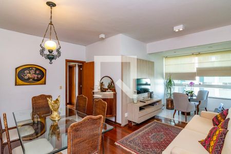 Sala de apartamento à venda com 3 quartos, 97m² em São Pedro, Belo Horizonte