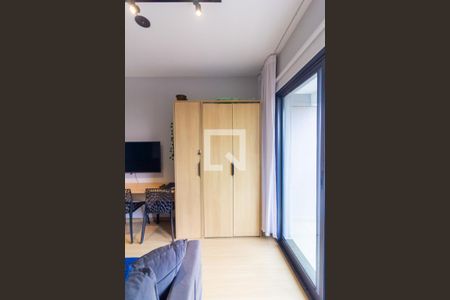 Sala de apartamento à venda com 1 quarto, 34m² em Santo Amaro, São Paulo
