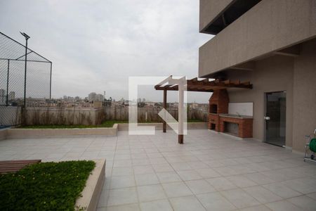 Área comum - Churrasqueira de kitnet/studio para alugar com 1 quarto, 32m² em Vila Santa Terezinha (zona Norte), São Paulo
