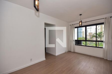 Sala de apartamento para alugar com 1 quarto, 46m² em Morumbi, São Paulo