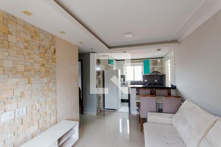 Sala de apartamento para alugar com 2 quartos, 89m² em Parque Erasmo Assunção, Santo André