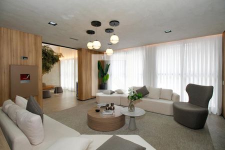 Hall Social de kitnet/studio à venda com 1 quarto, 24m² em Pinheiros, São Paulo