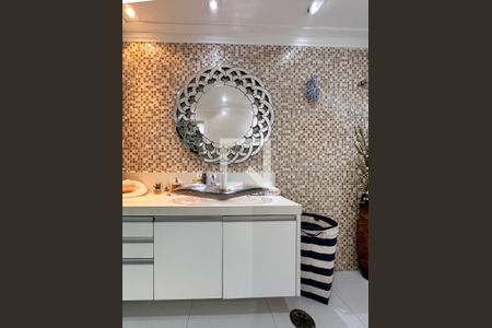 Banheiro da Suíte 2 de apartamento à venda com 2 quartos, 290m² em Vila Dayse, São Bernardo do Campo