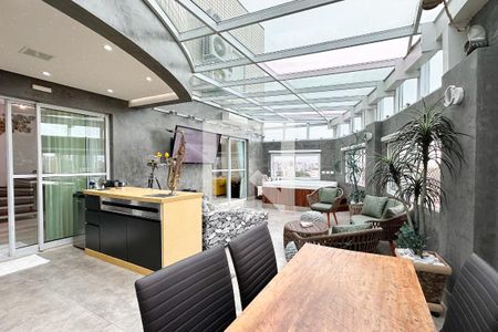 Sacada da Sala de apartamento à venda com 2 quartos, 290m² em Vila Dayse, São Bernardo do Campo