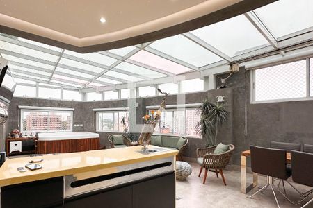 Sacada da Sala de apartamento à venda com 2 quartos, 290m² em Vila Dayse, São Bernardo do Campo