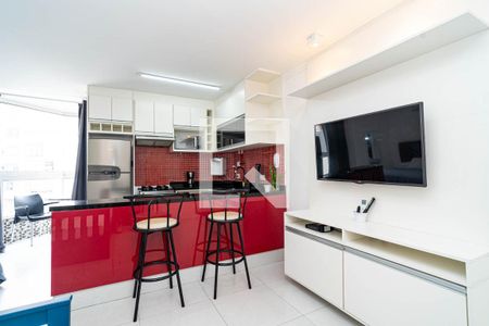 Sala de apartamento à venda com 1 quarto, 34m² em Consolação, São Paulo