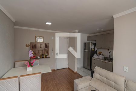 Sala de Estar/Jantar de apartamento para alugar com 2 quartos, 49m² em Jardim Malta, Hortolândia
