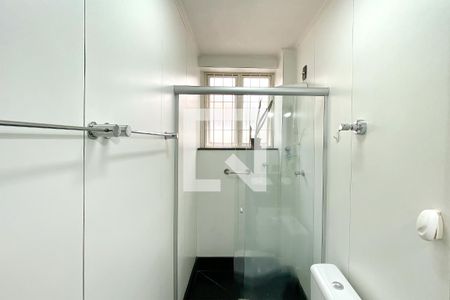 Banheiro da Suíte 1 de apartamento à venda com 3 quartos, 112m² em Santo Antônio, Belo Horizonte