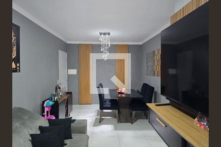 Sala  de apartamento à venda com 2 quartos, 57m² em Jardim Flor da Montanha, Guarulhos