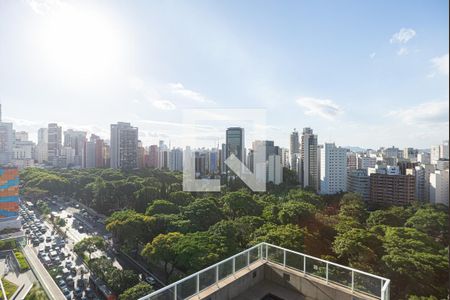 Vista da Varanda da Sala de apartamento à venda com 1 quarto, 51m² em Consolação, São Paulo