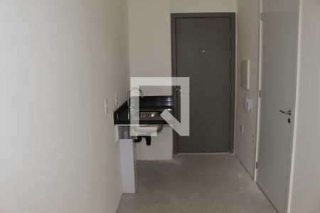 Cozinha de kitnet/studio à venda com 1 quarto, 23m² em Consolação, São Paulo