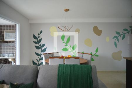 Sala de apartamento à venda com 3 quartos, 100m² em Vila Assunção, Santo André