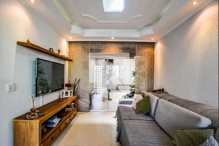 Sala de casa de condomínio à venda com 3 quartos, 126m² em Utinga, Santo André