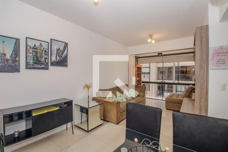 Sala de apartamento à venda com 2 quartos, 68m² em Petrópolis, Porto Alegre