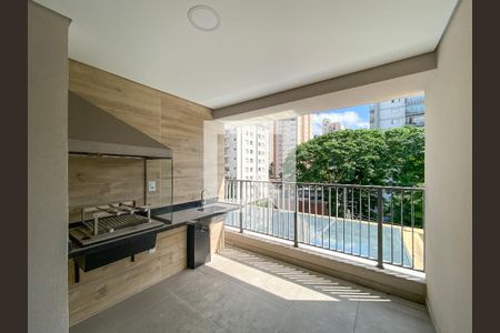 Varanda gourmet de apartamento à venda com 2 quartos, 76m² em Indianópolis, São Paulo