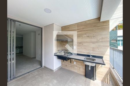 Varanda gourmet de apartamento à venda com 2 quartos, 76m² em Indianópolis, São Paulo