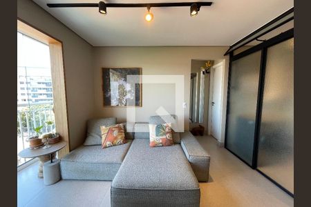 Sala de apartamento à venda com 1 quarto, 37m² em Ferreira, São Paulo