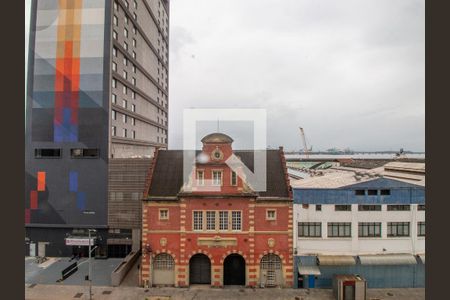 Sala Varanda Vista de apartamento à venda com 2 quartos, 51m² em Santo Cristo, Rio de Janeiro