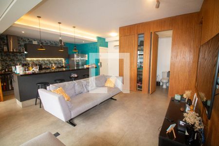 Sala de apartamento à venda com 2 quartos, 93m² em Chácara Santo Antônio (zona Sul), São Paulo