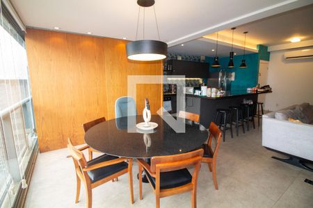 Sala de Jantar de apartamento à venda com 2 quartos, 93m² em Chácara Santo Antônio (zona Sul), São Paulo