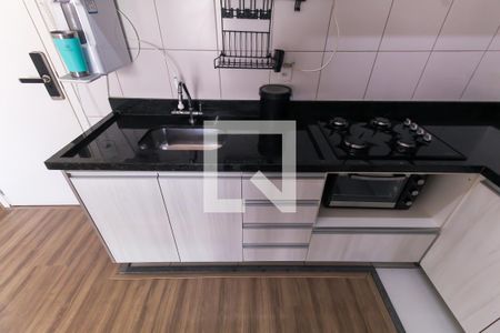 Sala/Cozinha de apartamento para alugar com 1 quarto, 38m² em Sé, São Paulo