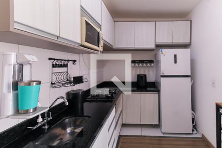 Sala/Cozinha de apartamento para alugar com 1 quarto, 38m² em Sé, São Paulo