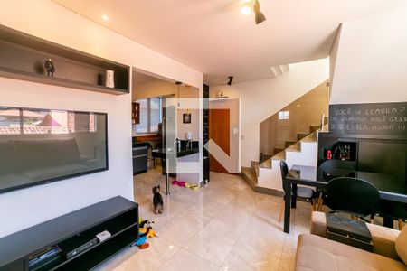 Sala de apartamento à venda com 3 quartos, 130m² em Nova Vista, Belo Horizonte