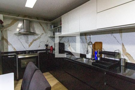Cozinha e area gourmet de casa para alugar com 3 quartos, 110m² em Jardim Almeida Prado, Guarulhos