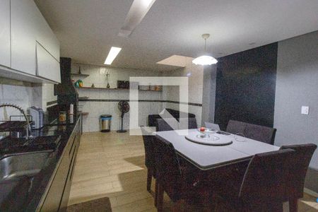 Cozinha e area gourmet de casa para alugar com 3 quartos, 110m² em Jardim Almeida Prado, Guarulhos