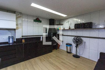 Cozinha e area gourmet de casa para alugar com 3 quartos, 110m² em Jardim Almeida Prado, Guarulhos