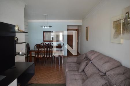 Sala de apartamento à venda com 3 quartos, 86m² em Vila Valparaíso, Santo André