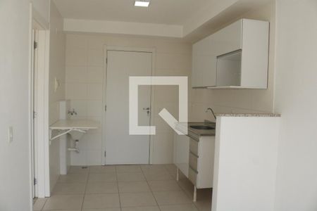 Sala e Cozinha Integrada de apartamento à venda com 1 quarto, 29m² em Barra Funda, São Paulo