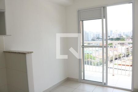 Sala e Cozinha Integrada de apartamento à venda com 1 quarto, 29m² em Barra Funda, São Paulo