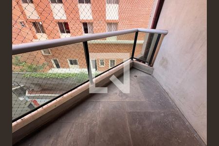 Sacada da sala de apartamento à venda com 4 quartos, 350m² em Jardim, Santo André