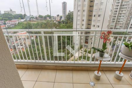 Varanda da sala  de apartamento à venda com 3 quartos, 78m² em Centro, Diadema