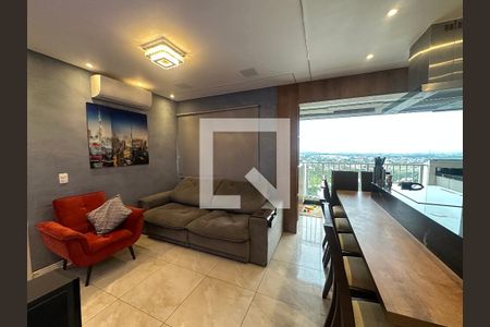 Sala de apartamento à venda com 1 quarto, 50m² em Alphaville Empresarial, Barueri