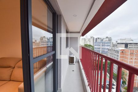 Varanda de apartamento para alugar com 1 quarto, 34m² em Vila Mariana, São Paulo