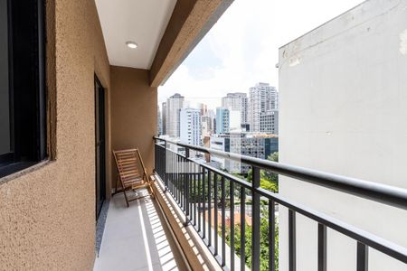 Varanda de apartamento para alugar com 1 quarto, 30m² em Perdizes, São Paulo