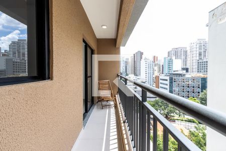 Varanda de apartamento para alugar com 1 quarto, 30m² em Perdizes, São Paulo