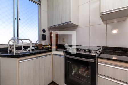 Cozinha de apartamento à venda com 3 quartos, 69m² em Planalto, Belo Horizonte