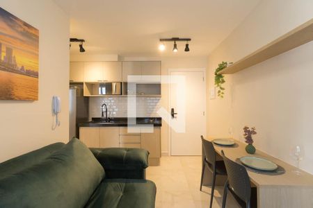 Sala de apartamento para alugar com 1 quarto, 27m² em República, São Paulo