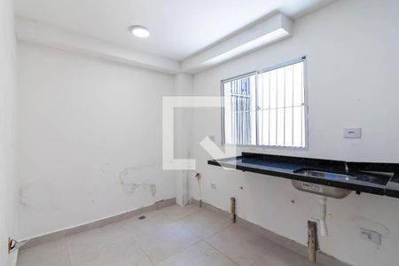 Cozinha e Área de Serviço de apartamento para alugar com 1 quarto, 25m² em Parada Inglesa, São Paulo